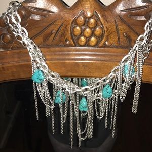 Silver & Turquoise Necklace